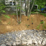 Stabilisation cours d'eau du Village, Saint-Joseph-du-Lac